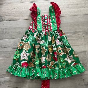 Eleanor Rose toddler Christmas Dress 🎄💕